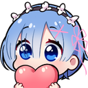 heart_rem emote for Discord