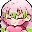 mitsuri_heart emote for Discord