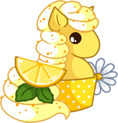 LemonPonyCupcake emote for Discord