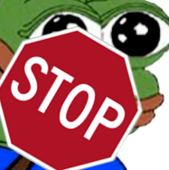 pepestop emote for Discord