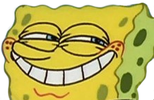 SpongebobSmug emote for Discord