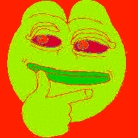 pepethink emote for Discord