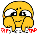 taptaptap emote for Discord