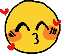 mwahmwah emote for Discord