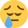pensive_tear emote for Discord