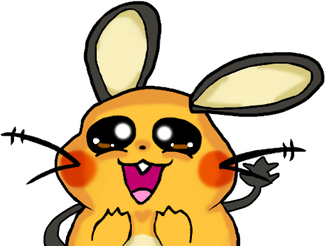 dedenneyay emote for Discord