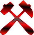 Discord_staff_black_red emote for Discord