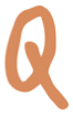 LetterQ_Orange emote for Discord