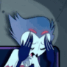 Stolas_Embarrassed emote for Discord