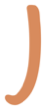 LetterJ_Orange emote for Discord