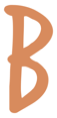 LetterB_Orange emote for Discord