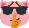 PigShutUpLeHimCook emote for Discord