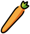 carrot_notmine emote for Discord
