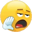 BLABBERING emote for Discord