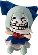 cirno_troll emote for Discord