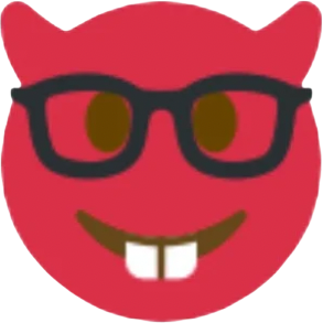 devilnerd emote for Discord