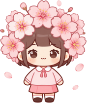 Cherry_blossom_girl emote for Discord