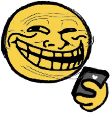 Trollemoji emote for Discord