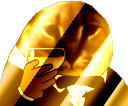 goldenCheers emote for Discord