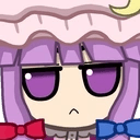 PatchouliFumo emote for Discord
