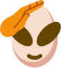 aliensalute emote for Discord
