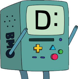 BMOSHOCKED emote for Discord