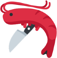 sadistShrimp emote for Discord