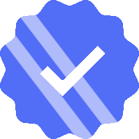 ShinyBlueVerified emote for Discord