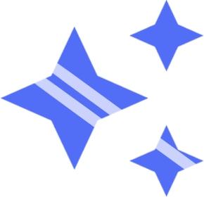 ShinyBlueSparkles emote for Discord