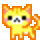 pixel_cat_excite emote for Discord