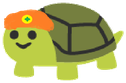 PaRappa_the_google_turtle emote for Discord