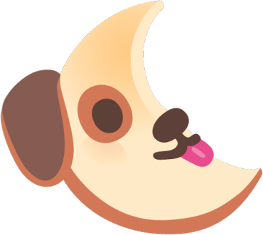 dog_moon emote for Discord