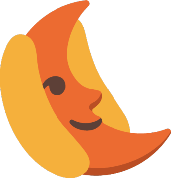 hotdog_moon emote for Discord