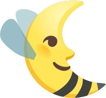 bee_moon emote for Discord