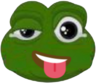 wackypepe emote for Discord