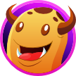 Monstercookiehappy emote for Discord