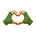 Heart_Hands emote for Discord
