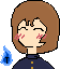 Kugisaki_happy emote for Discord