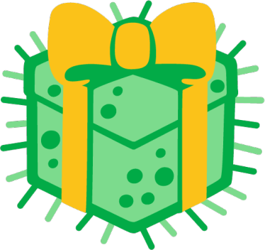 virus_gift emote for Discord
