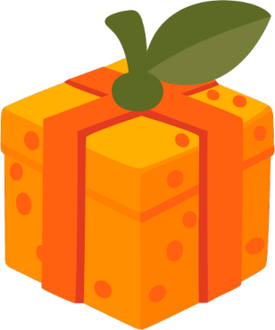 orange_gift2 emote for Discord