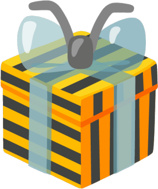 bee_gift emote for Discord