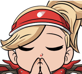 MercyPray emote for Discord