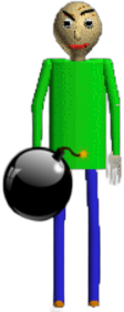 Baldi_BOMB emote for Discord