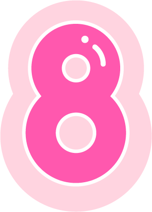 number_8 emote for Discord