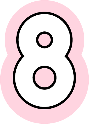 number_8 emote for Discord