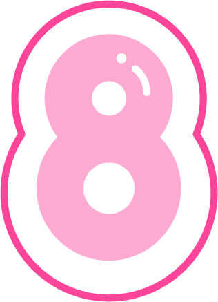 number_8 emote for Discord