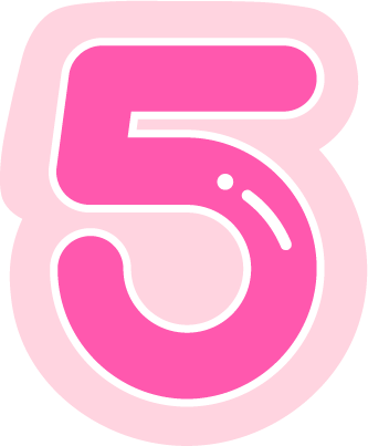 number_5 emote for Discord