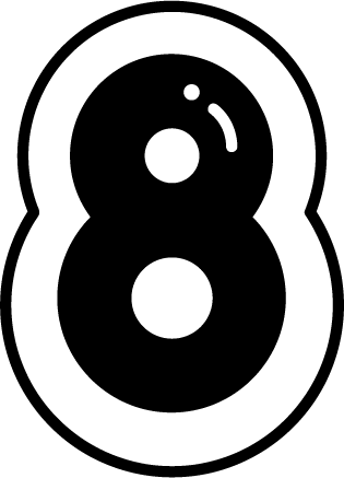 number_8 emote for Discord