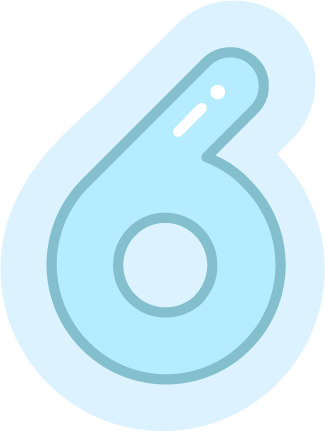 number_6 emote for Discord
