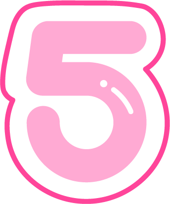 number_5 emote for Discord